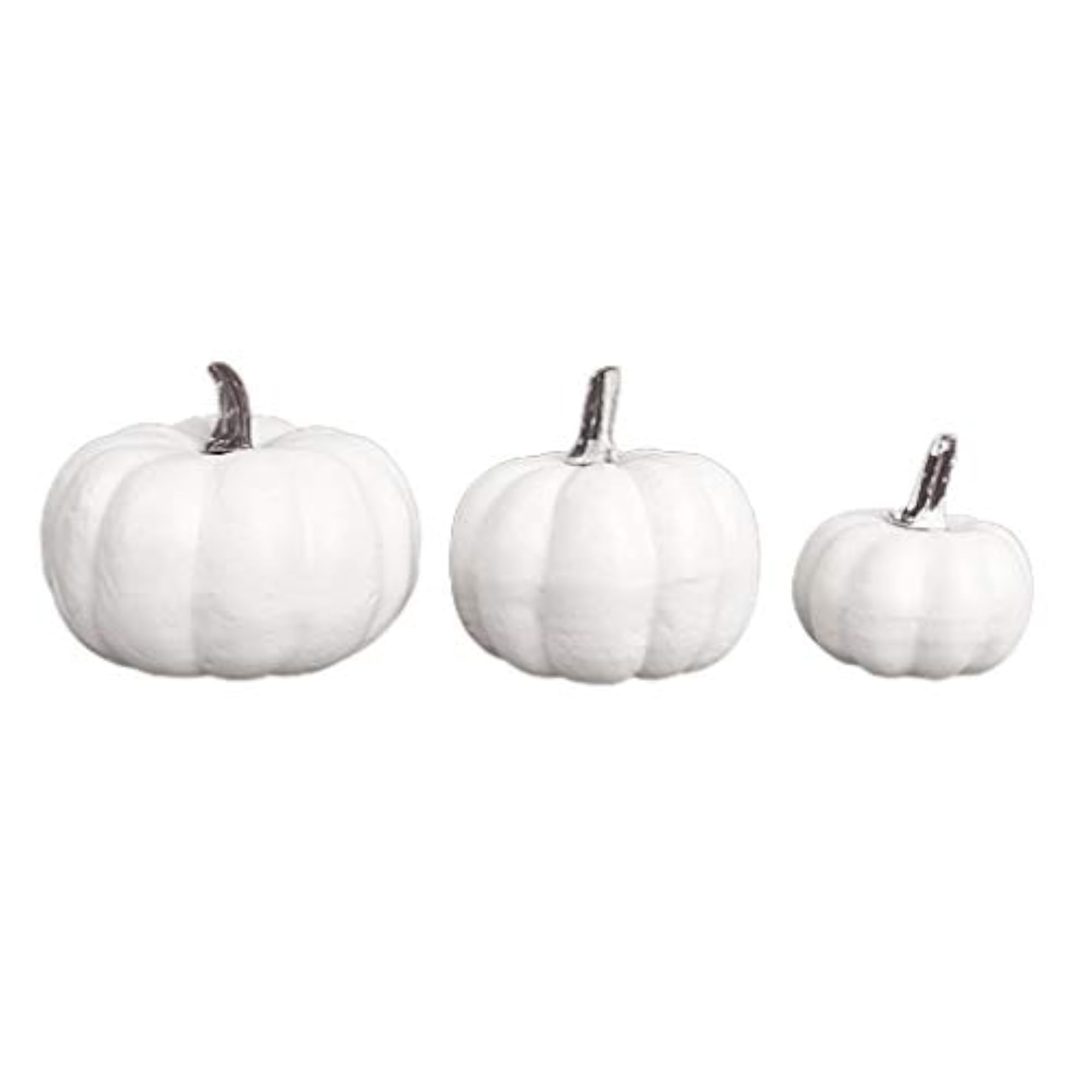 5x12 Pack Fake Artificial Mini Pumpkins for Halloween Themed Party Decoration